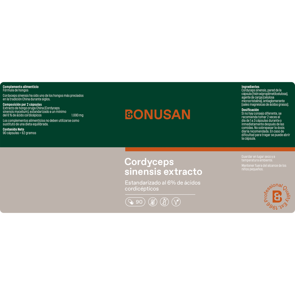Cordyceps sinensis extracto