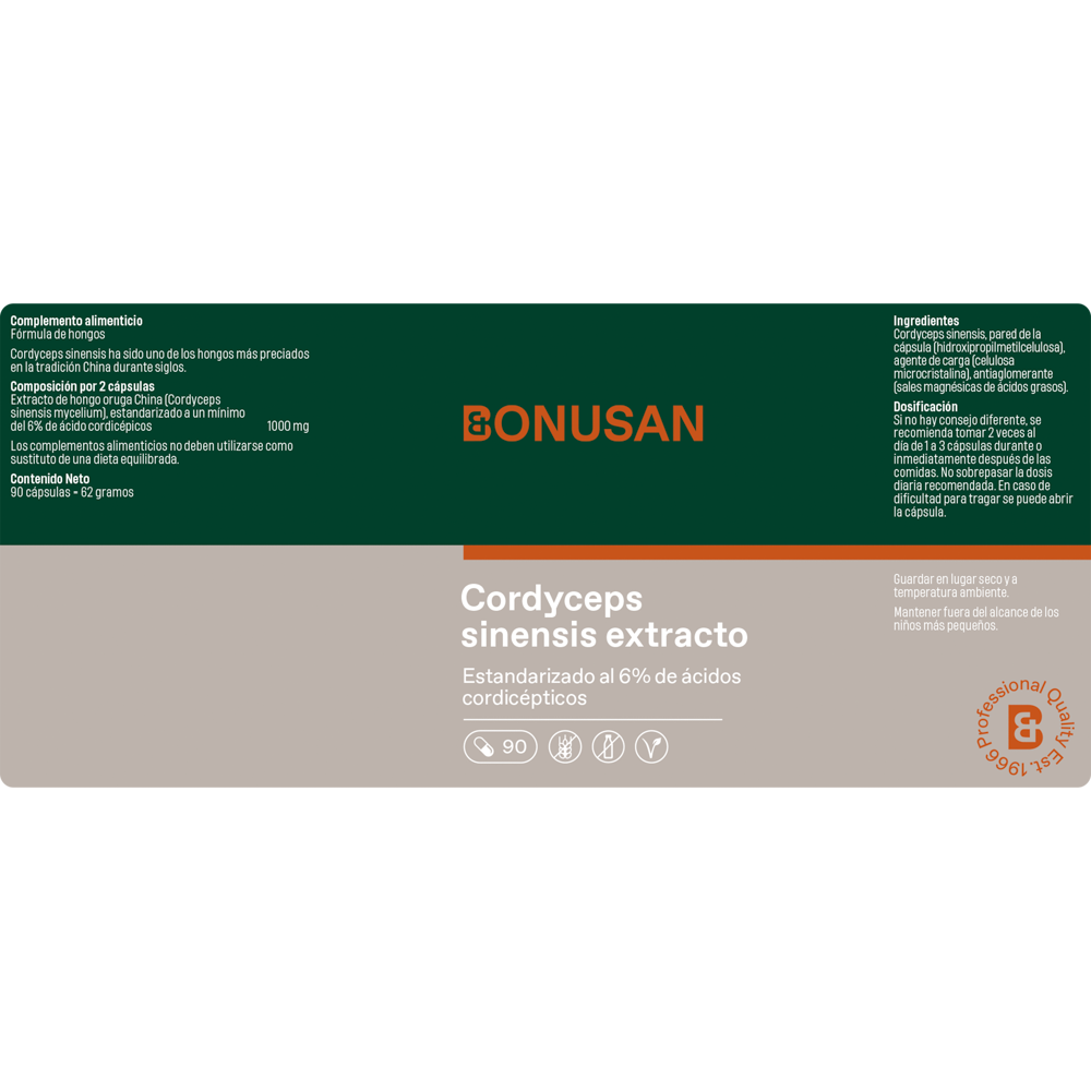 Cordyceps sinensis extracto