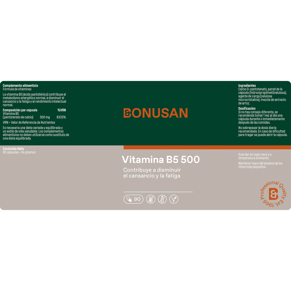 Vitamina B5 500