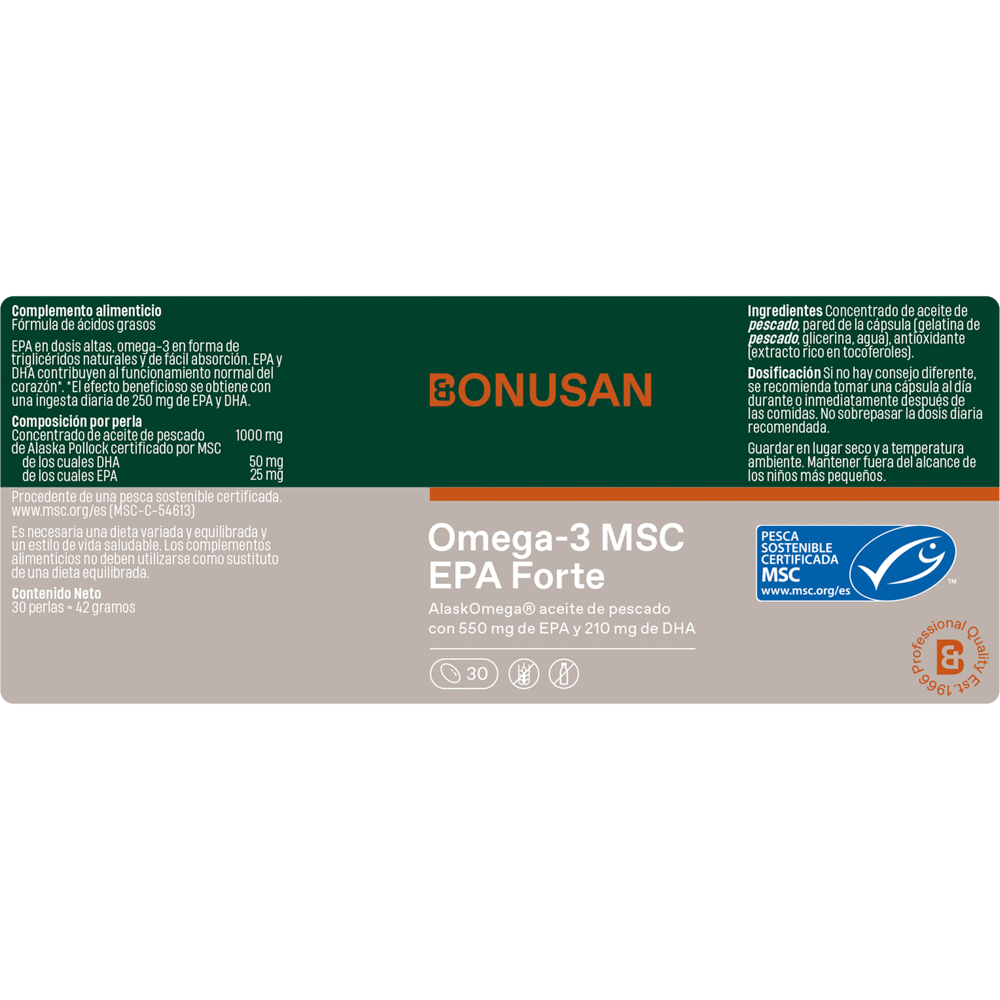 Omega-3 MSC EPA Forte