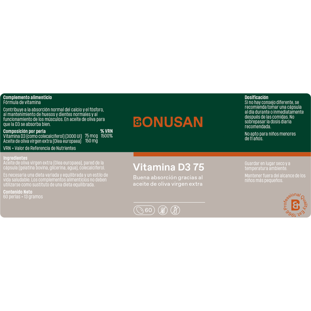 Vitamina D3 75
