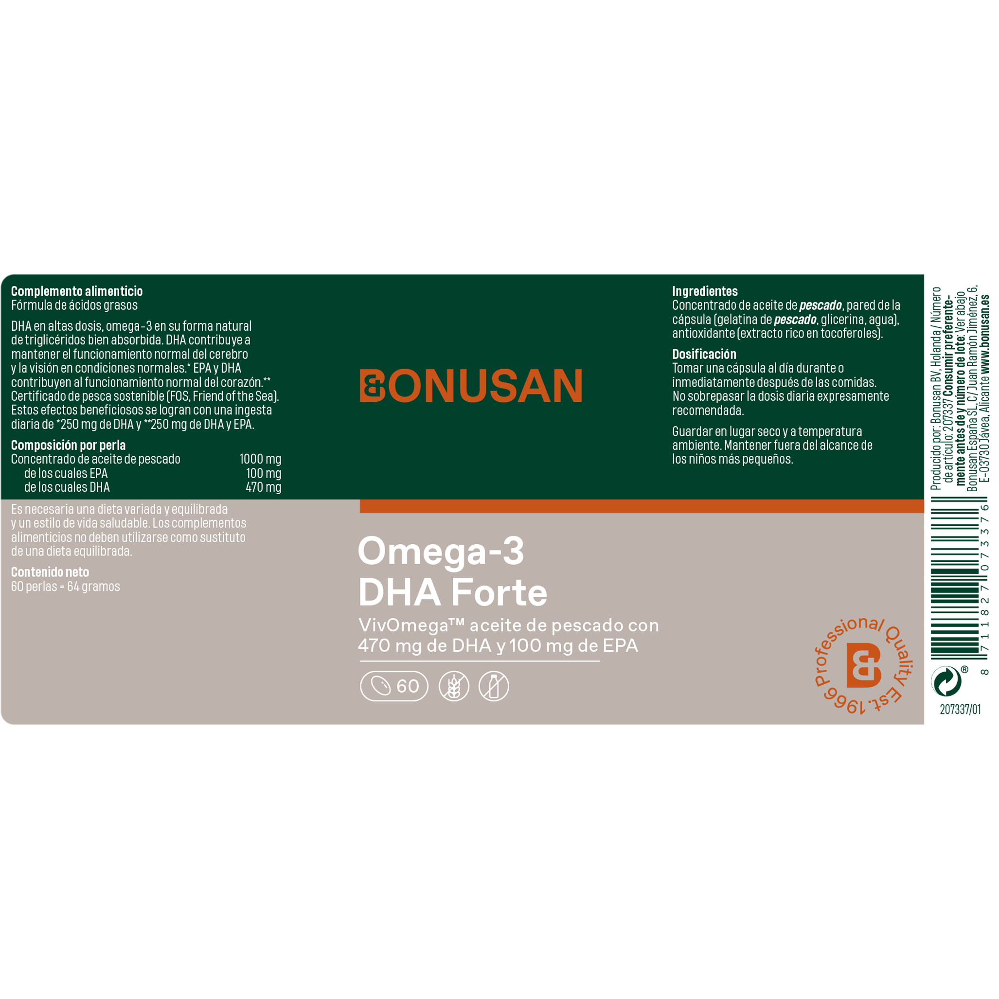 Omega-3 DHA Forte