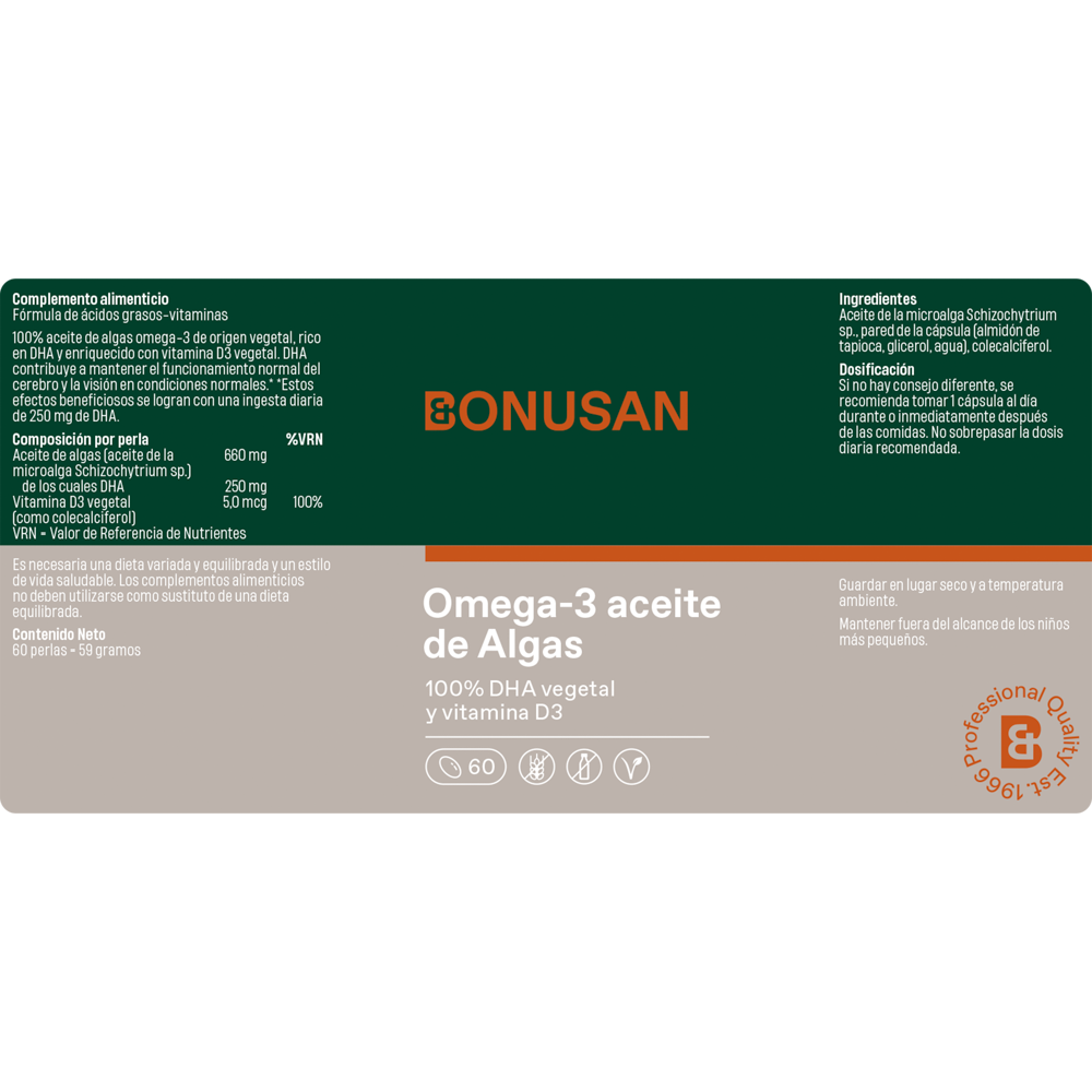 Omega-3 aceite de Algas