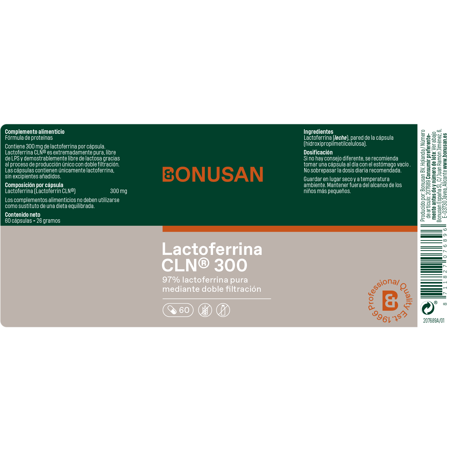 Lactoferrina CLN® 300