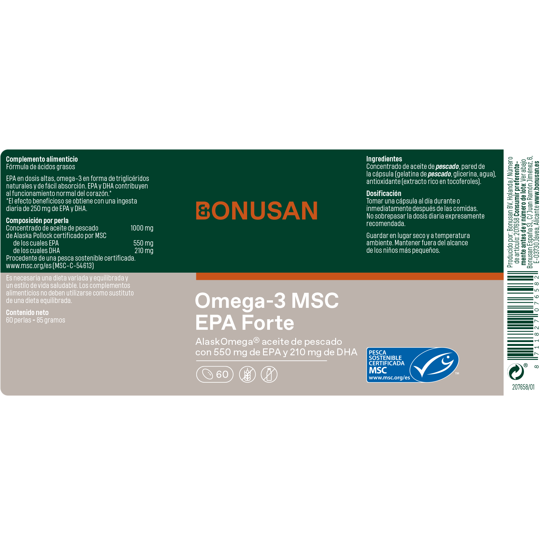 Omega-3 MSC EPA Forte