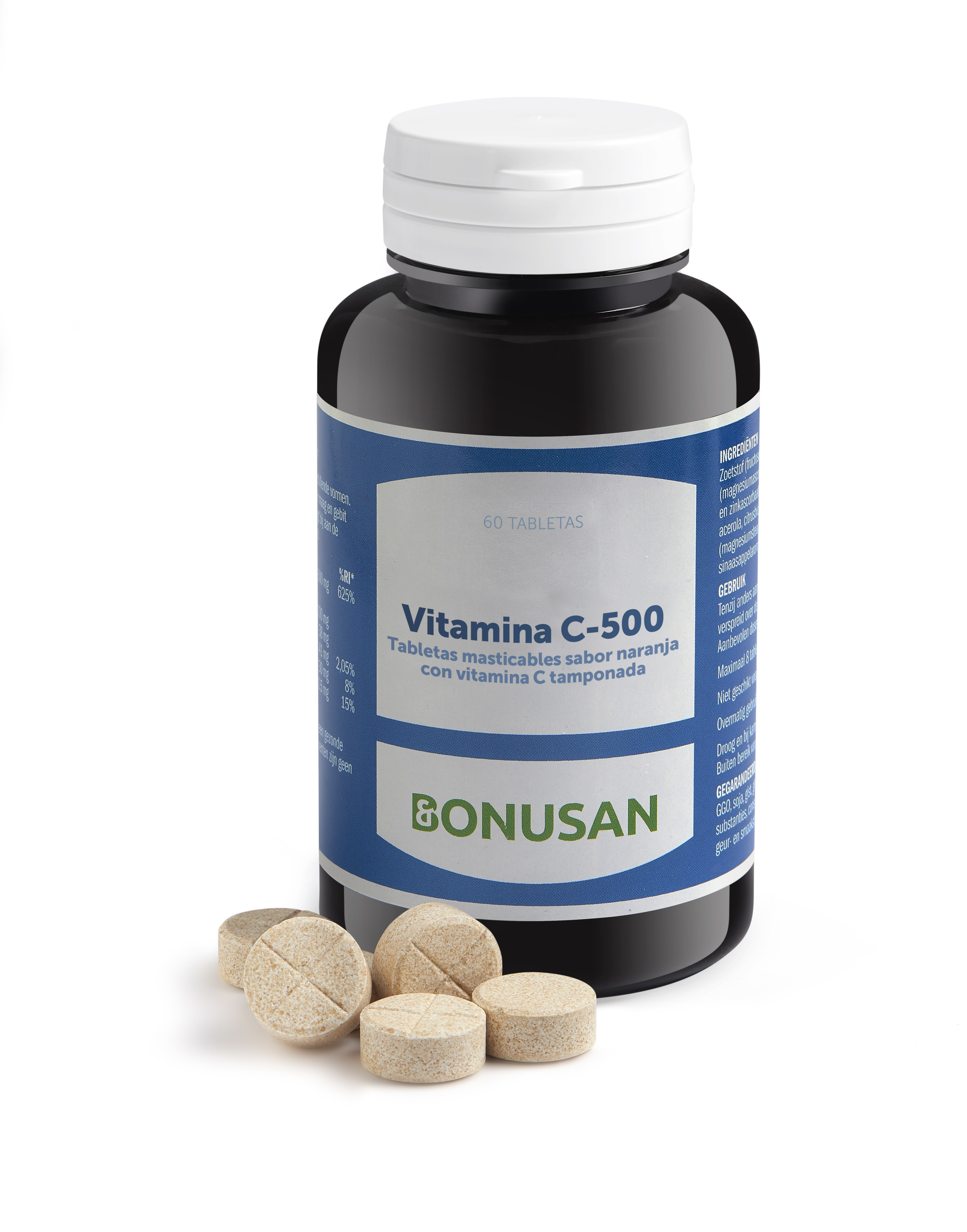 Vitamina C-500 Tabletas masticables 