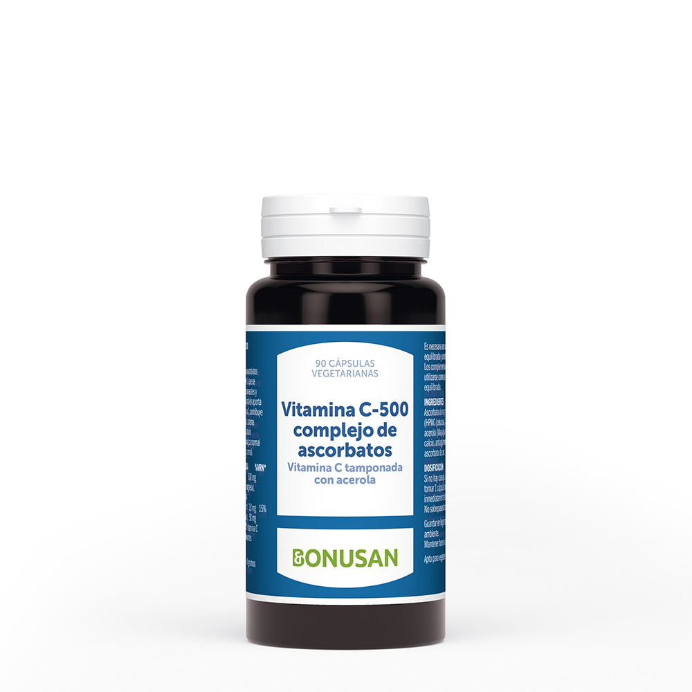 Vitamina C-500 complejo de ascorbatos 