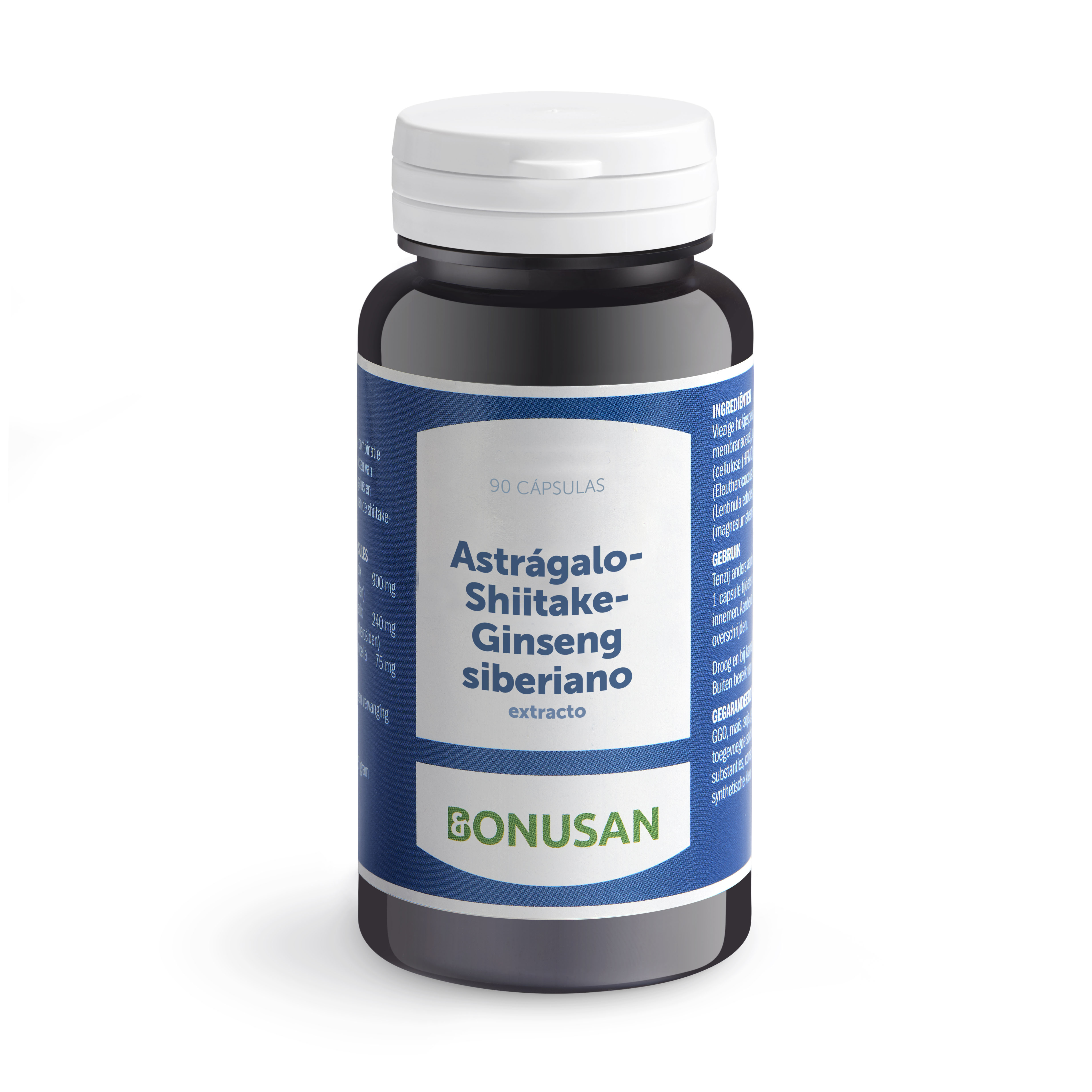 Astrágalo-Shiitake-Ginseng Siberiano extracto