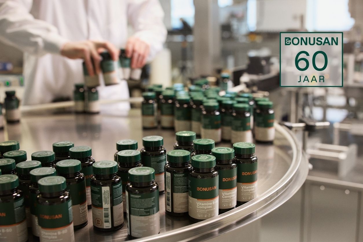 60 años de suplementos con respaldo científico, fabricados en los Países Bajos