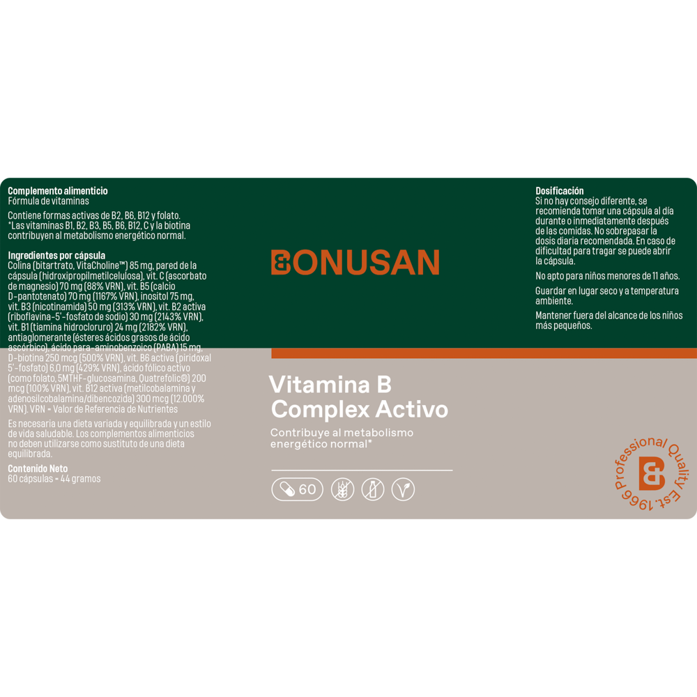 Vitamina B Complex Activo